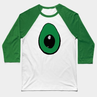 Green Avocado Baseball T-Shirt